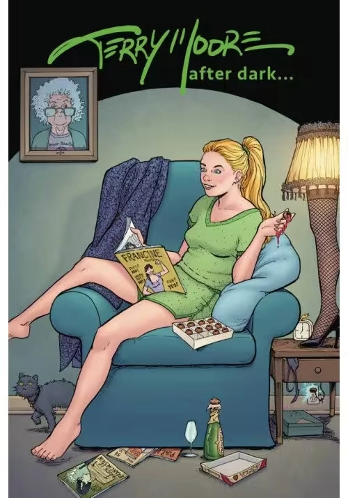 TERRY MOORE AFTER DARK ART BOOK SC