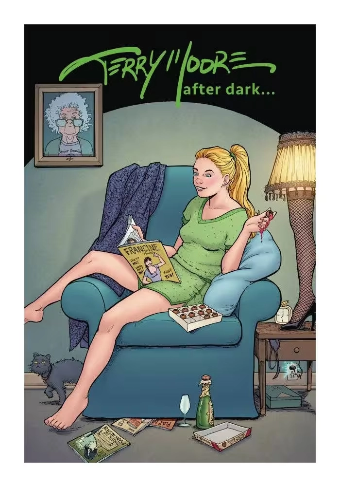 TERRY MOORE AFTER DARK ART BOOK SC