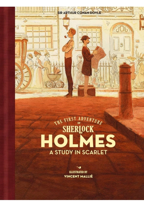 FIRST ADV SHERLOCK HOLMES STUDY IN SCARLET HC