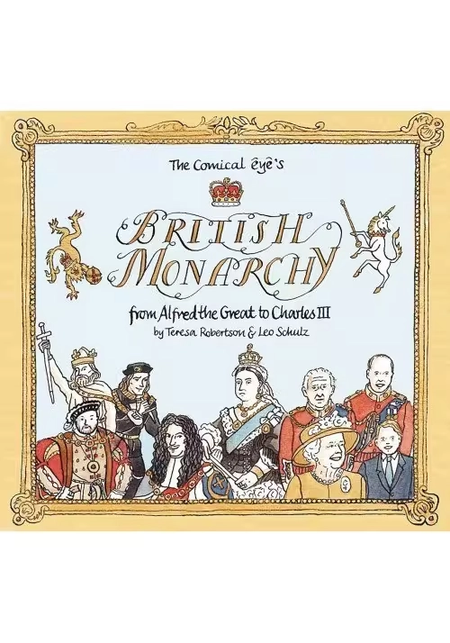 COMICAL EYES BRITISH MONARCHY ALFRED GREAT TO CHARLES III