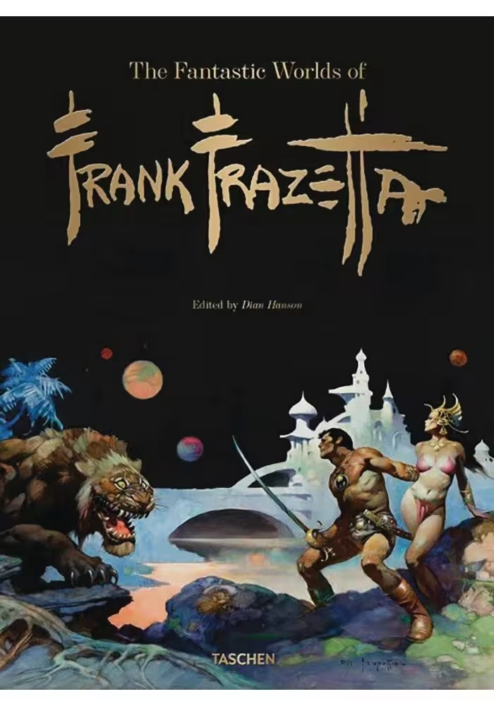 FANTASTIC WORLD OF FRANK FRAZETTA HC NEW PTG