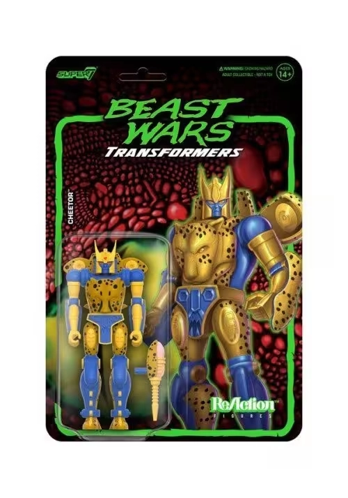 TRANSFORMERS REACTION WAVE 7 BEAST WARS CHEETOR FIGURE