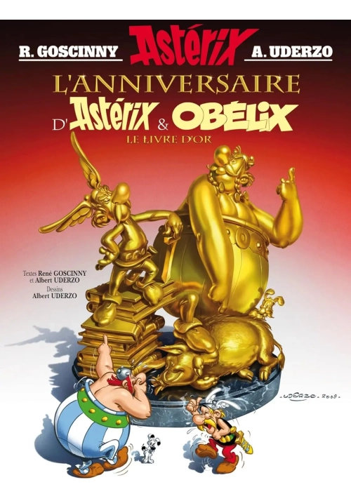 ASTERIX TOME 34 L'ANNIVERSAIRE D'ASTERIX ET OBELIX