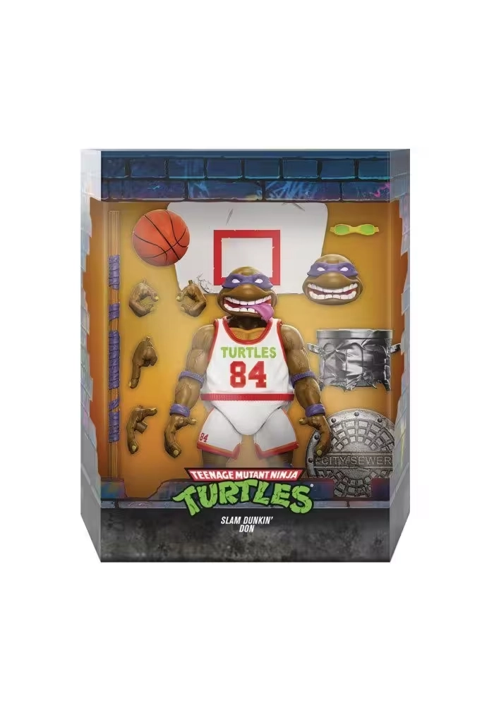 TMNT ULTIMATES WAVE 9 SLAM DUNKIN DON ACTION FIGURE