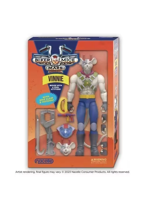 BIKER MICE FROM MARS VINNIE ACTION FIGURE