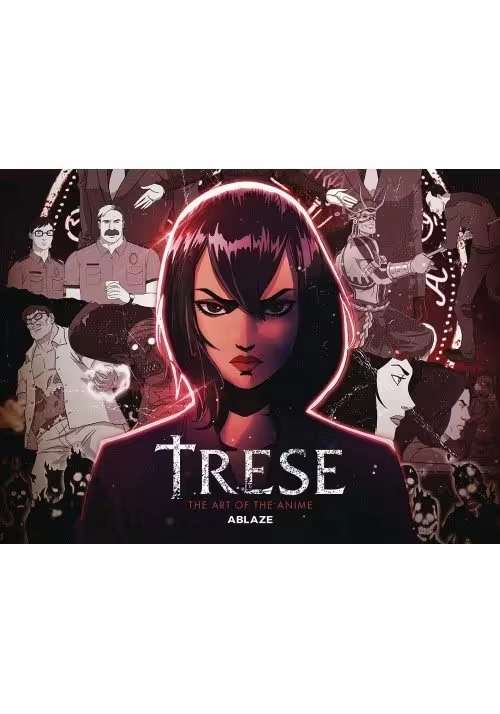 TRESE ART OF THE ANIME HC (MR)