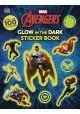MARVEL AVENGERS GLOW STICKER BOOK SC