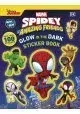 MARVEL SPIDEY & AMAZING FRIENDS GLOW STICKER BOOK SC
