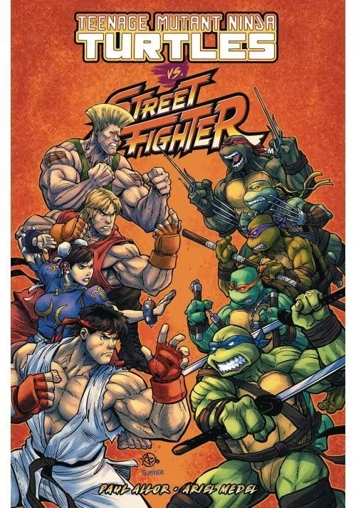 TMNT VS STREET FIGHTER TP