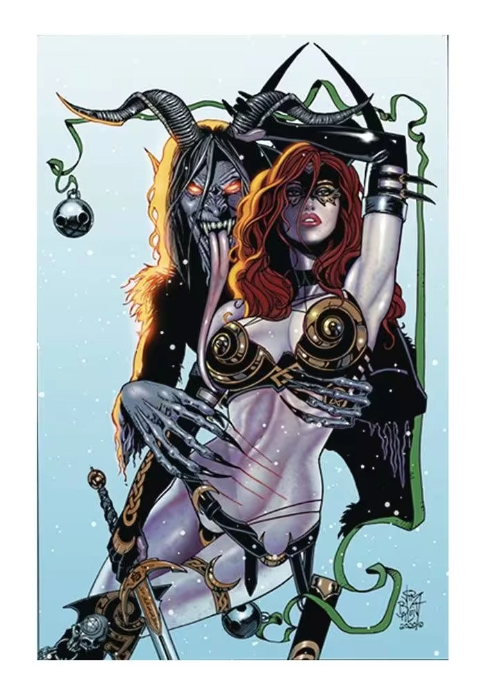 TAROT WITCH OF THE BLACK ROSE KRAMPUS KHRONICLES TP