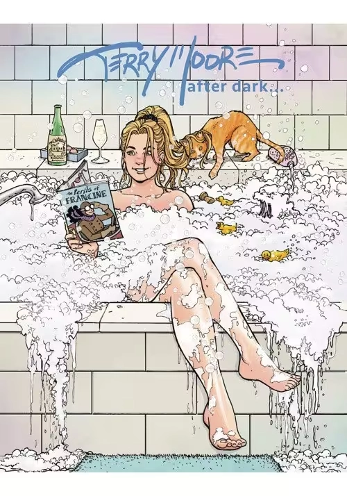 TERRY MOORE AFTER DARK ART BOOK SC