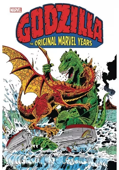 GODZILLA ORIGINAL MARVEL YEARS OMNIBUS HC WAR GIANTS DM VAR