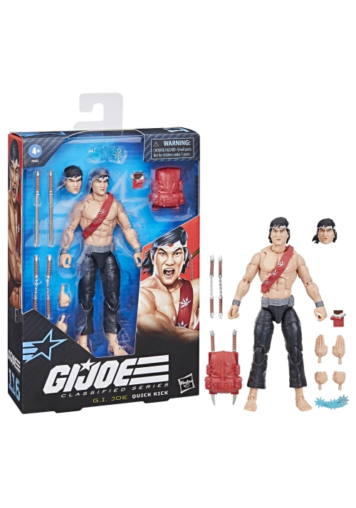 GI JOE CLASSIFIED SERIES 6IN QUICK KICK ACTION FIGURE