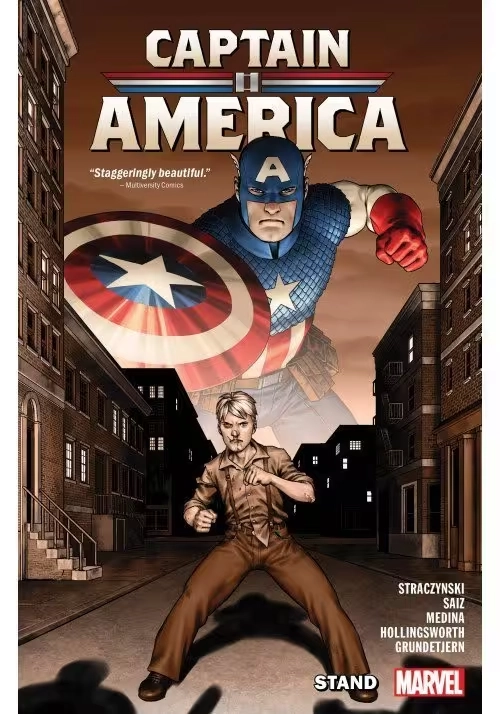 CAPTAIN AMERICA BY J MICHAEL STRACZYNSKI TP VOL 01 STAND