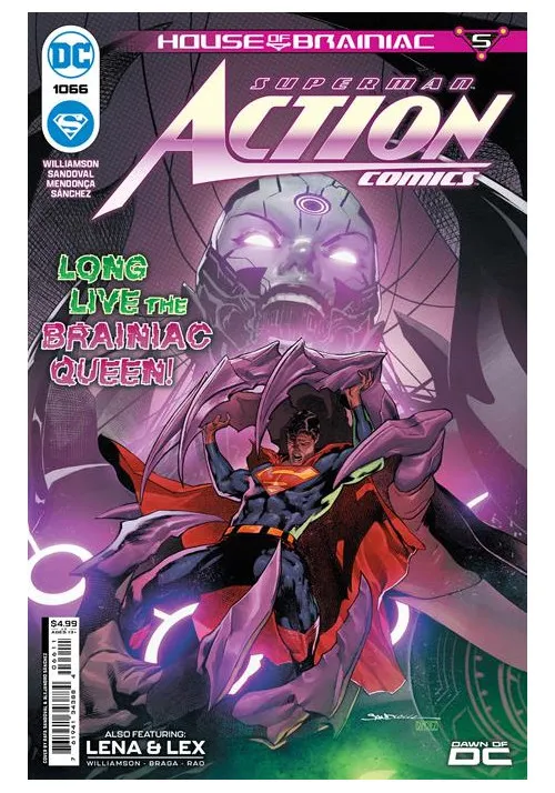 ACTION COMICS #1066 CVR A RAFA SANDOVAL (HOUSE OF BRAINIAC)