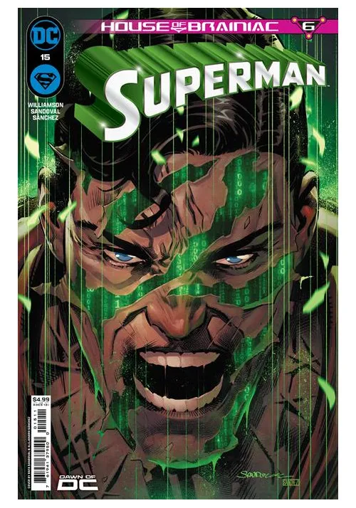 SUPERMAN #15 CVR A RAFA SANDOVAL (HOUSE OF BRAINIAC)(ABSOLUTE POWER)