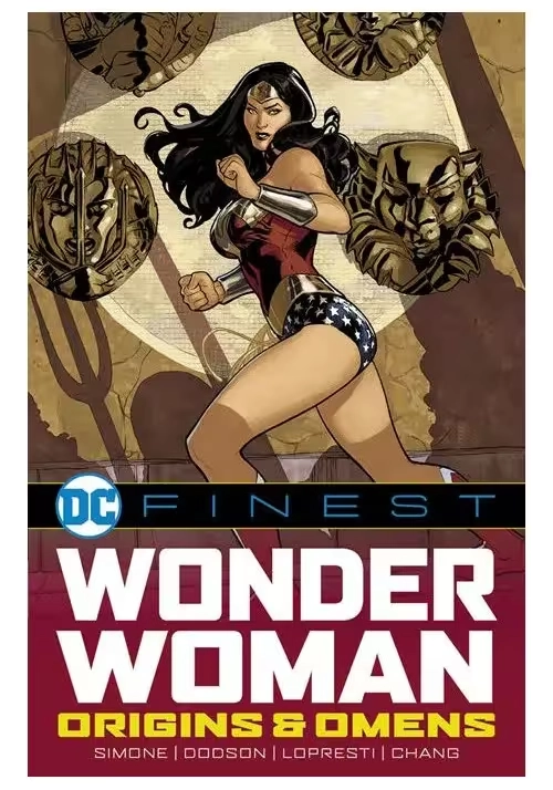 DC FINEST WONDER WOMAN ORIGINS & OMENS TP