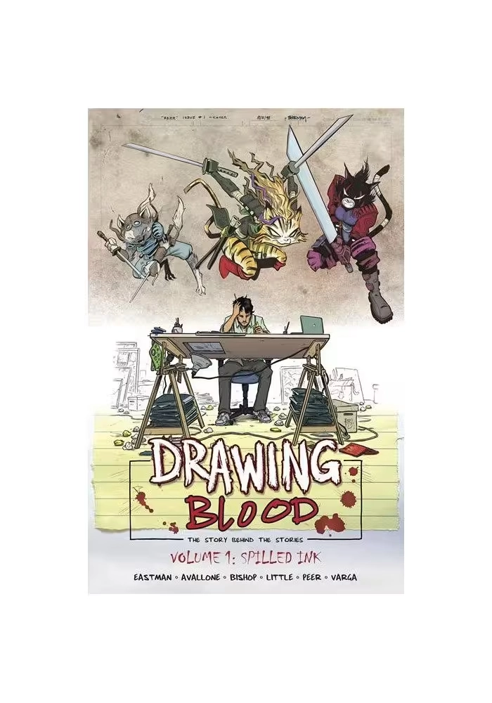 DRAWING BLOOD TP VOL 01 SPILLED INK