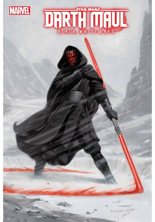 STAR WARS DARTH MAUL BW RED