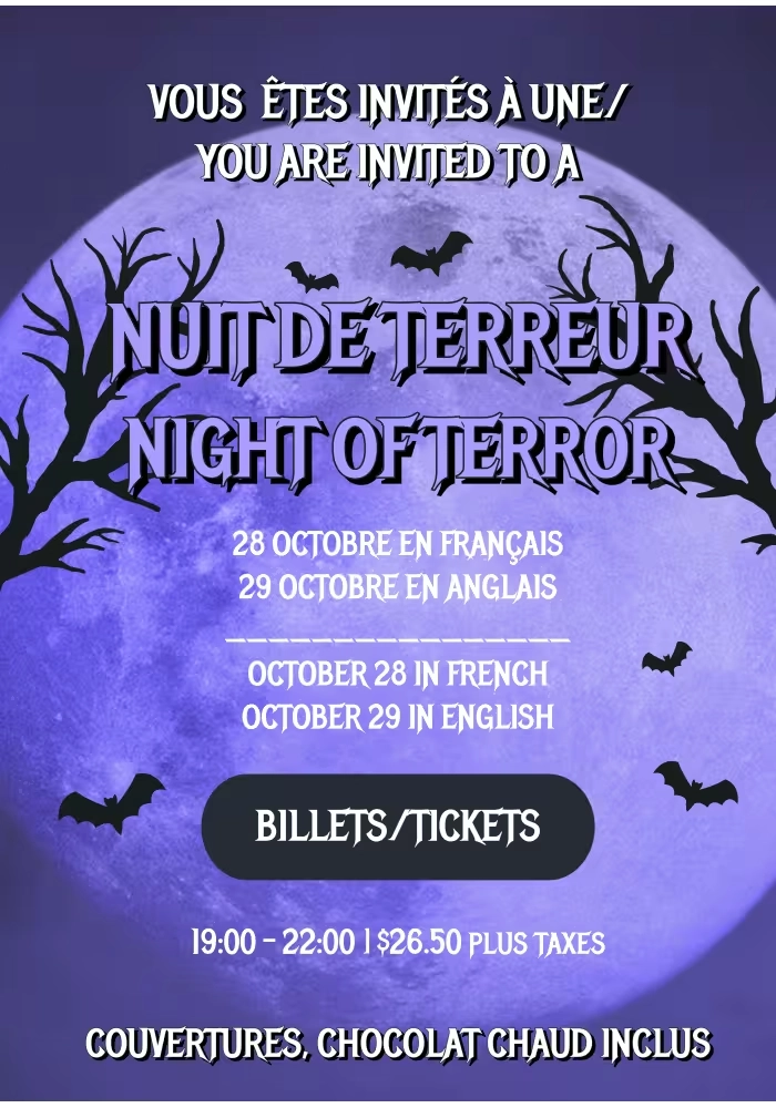 NIGHT OF TERRRORS - FRENCH VERSION