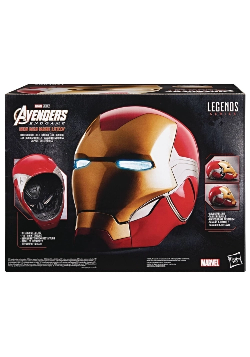 AVENGERS LEGENDS GEAR IRON MAN MK85 ELEC HELMET