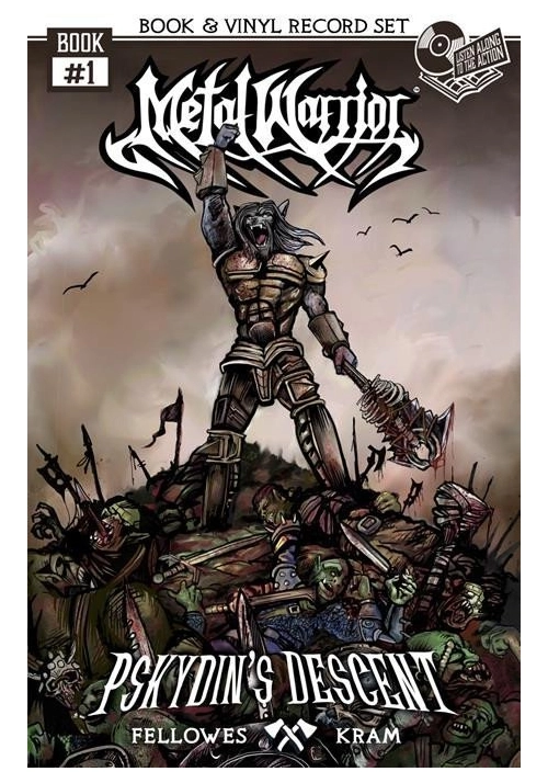METAL WARRIOR TP #01 PSYKDINS DESCENT THE ADVENTURE BEGINS WITH 7 IN VINYL