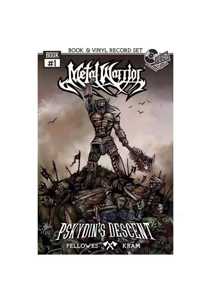 METAL WARRIOR TP #01 PSYKDINS DESCENT THE ADVENTURE BEGINS WITH 7 IN VINYL
