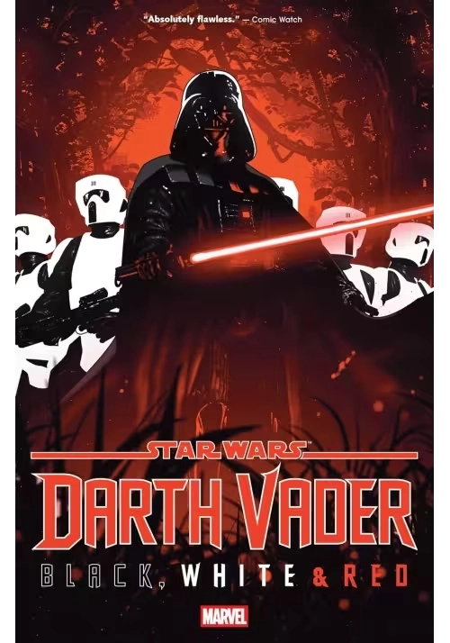 STAR WARS DARTH VADER BW & RED TP
