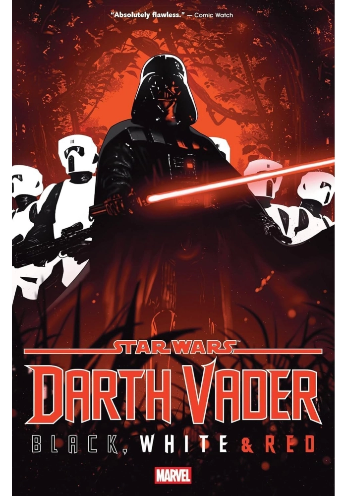 STAR WARS DARTH VADER BW & RED TP