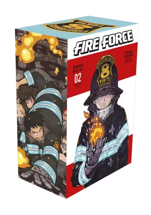 FIRE FORCE MANGA BOX SET 2 (VOL.7-11)