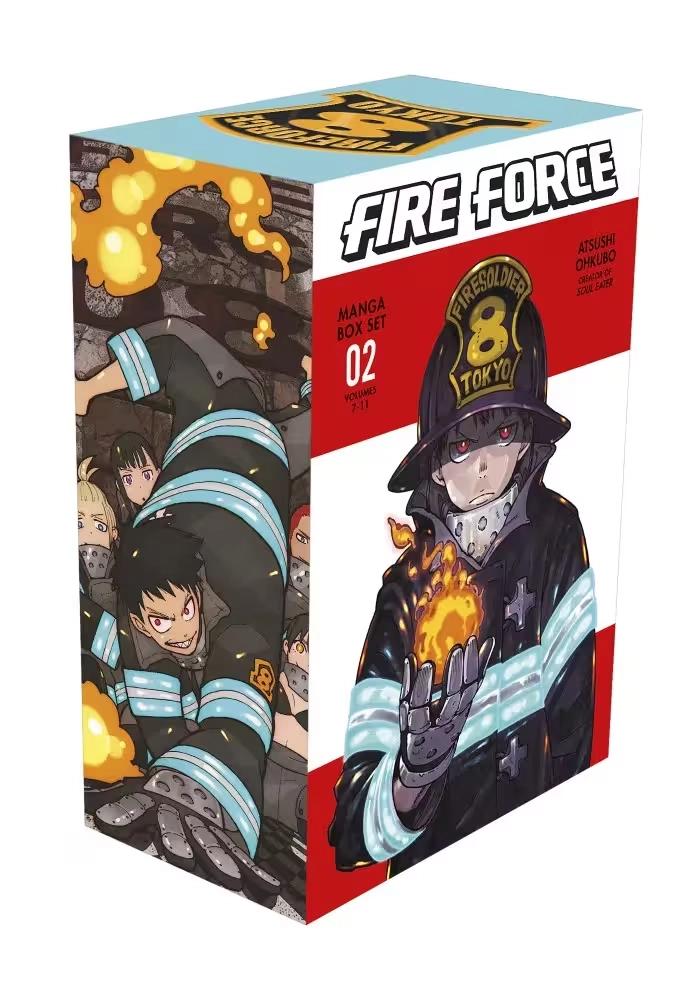 FIRE FORCE MANGA BOX SET 2 (VOL.7-11)