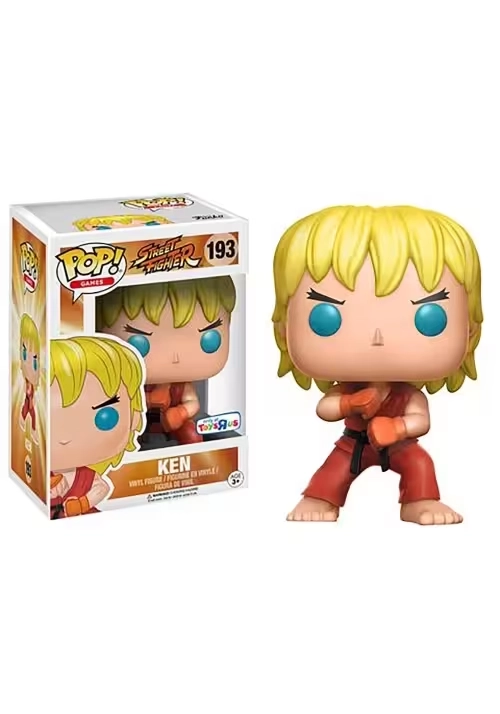 FUNKO POP! VINYL: STREET FIGHTER - KEN - TOYS R US (EXCLUSIVE)