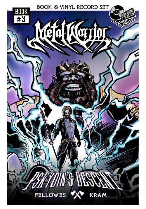 METAL WARRIOR TP #3 (OF 9) PSKYDINS DESCENT INDOCTRINATION TO EVIL WITH 7 IN VINYL