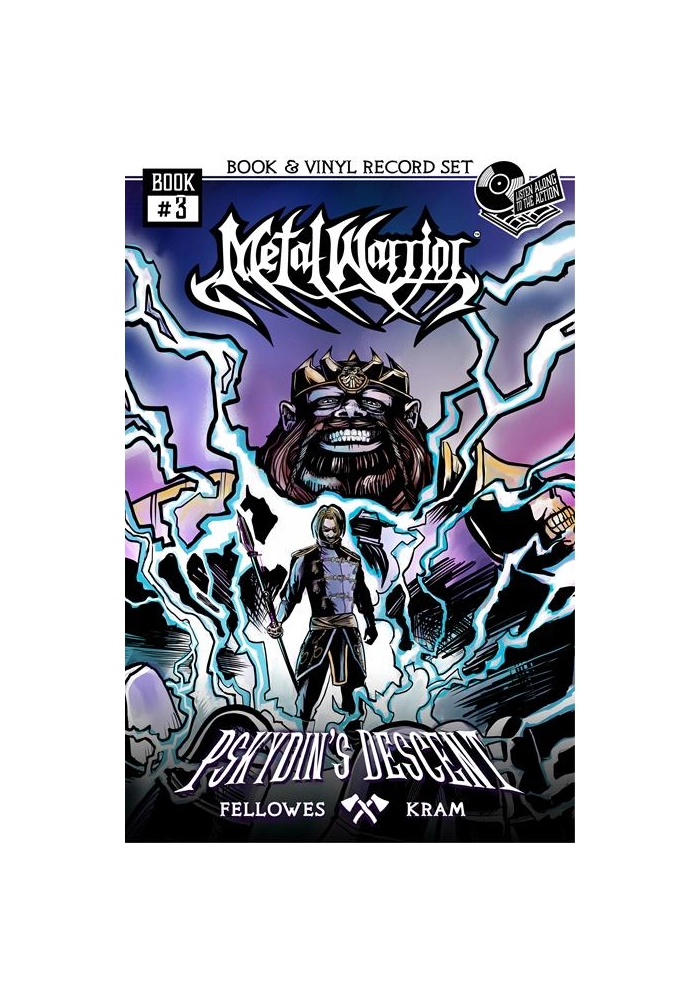 METAL WARRIOR TP #3 (OF 9) PSKYDINS DESCENT INDOCTRINATION TO EVIL WITH 7 IN VINYL