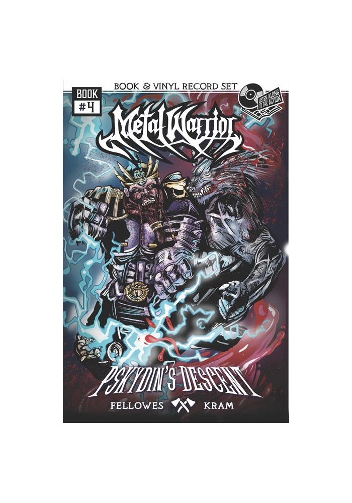 METAL WARRIOR TP #4 (OF 9) PSKYDINS DESCENT A BRUTAL KILLING MACHINE WITH 7 IN VINYL