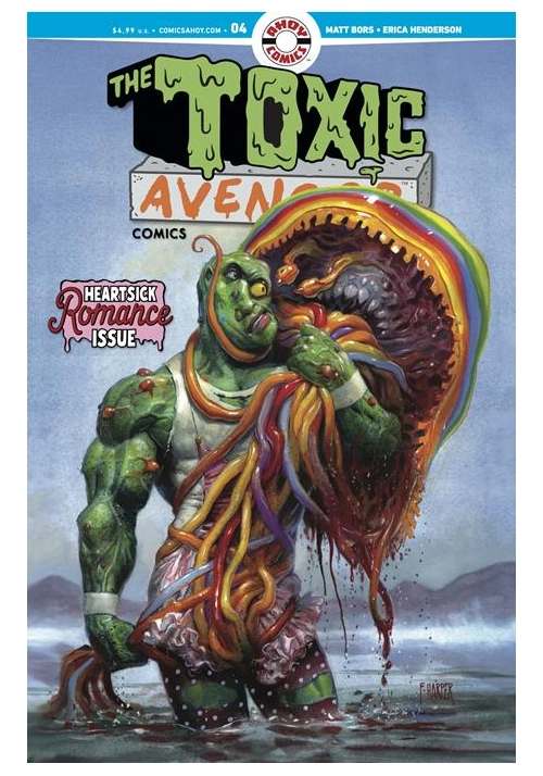 TOXIC AVENGER COMICS #4 CVR A FRED HARPER (MR)