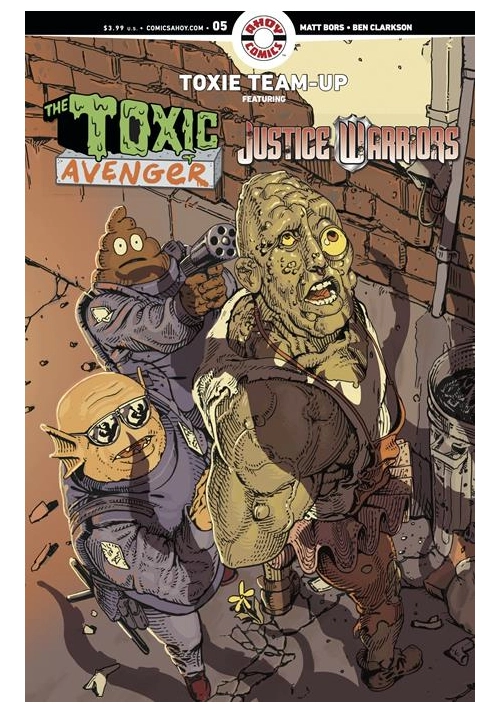 TOXIE TEAM UP #5 (OF 5) CVR A BEN CLARKSON (MR)