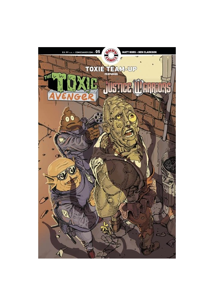 TOXIE TEAM UP #5 (OF 5) CVR A BEN CLARKSON (MR)
