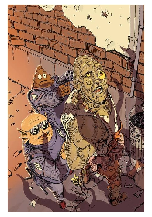 TOXIE TEAM UP #5 (OF 5) CVR B BEN CLARKSON WITH EXCLUSIVE TRADING CARD BY BEN CLARKSON VAR (MR)