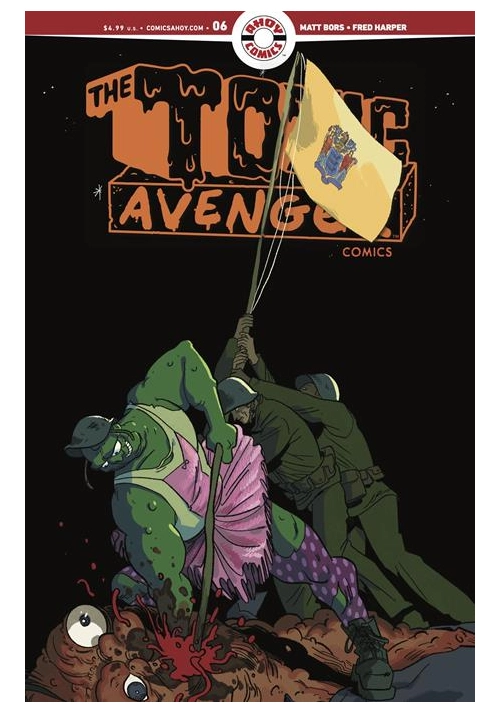TOXIC AVENGER COMICS #6 CVR B 3 COPY ERICA HENDERSON UNLOCK VAR (MR)