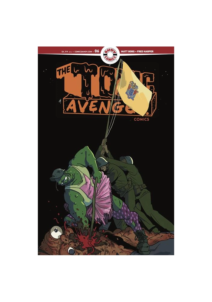 TOXIC AVENGER COMICS #6 CVR B 3 COPY ERICA HENDERSON UNLOCK VAR (MR)