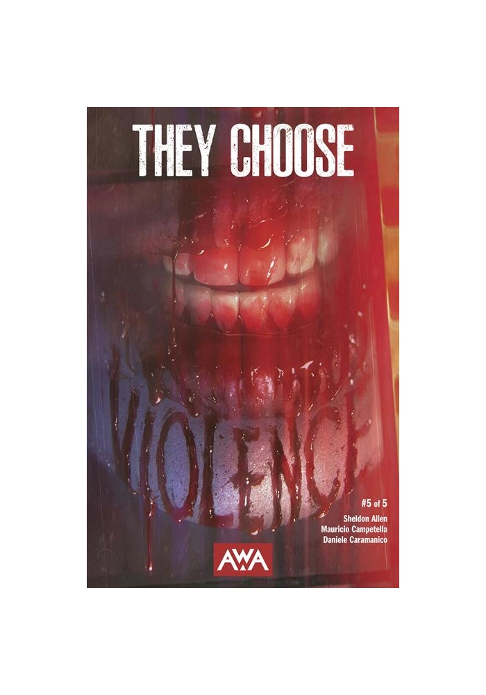 THEY CHOOSE VIOLENCE #5 (OF 5) CVR A RAHZZAH (MR)