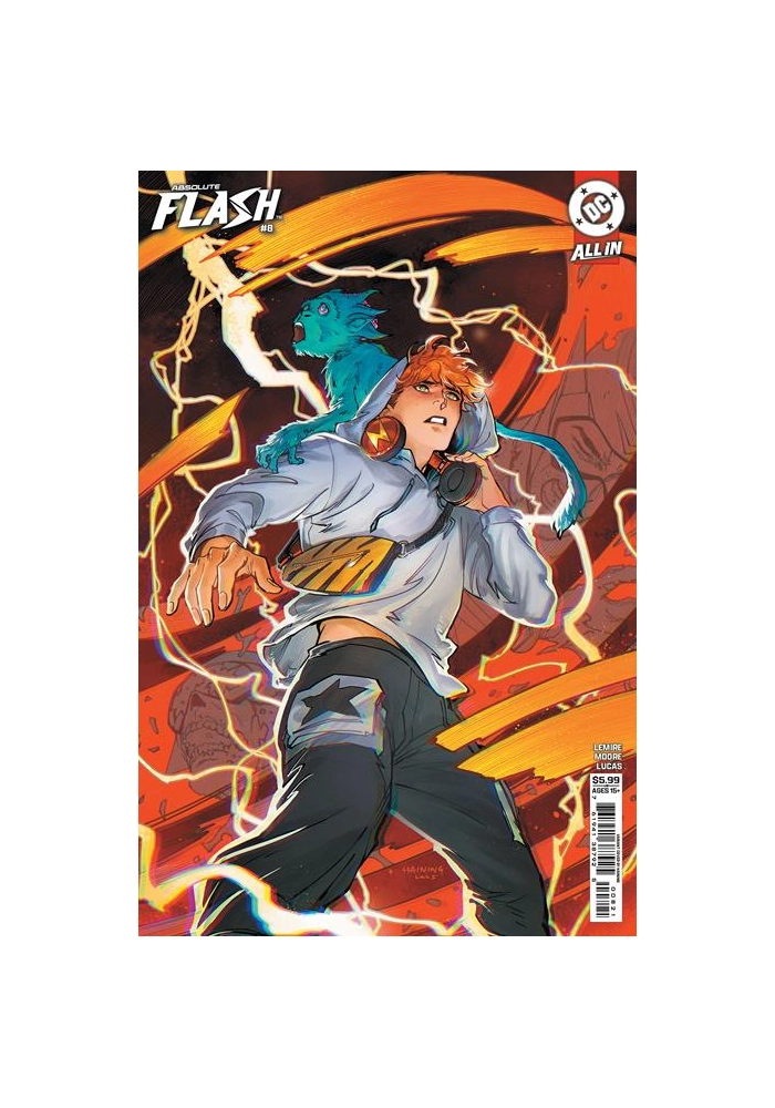 ABSOLUTE FLASH #8 CVR B HAINING CARD STOCK VAR