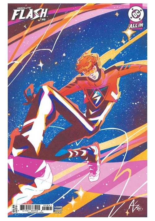 ABSOLUTE FLASH #8 CVR D AL KAPLAN CARD STOCK VAR