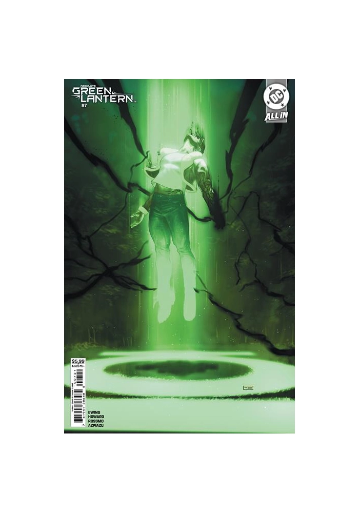 ABSOLUTE GREEN LANTERN #7 CVR B TAURIN CLARKE CARD STOCK VAR