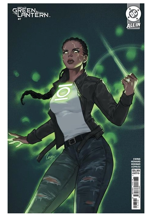 ABSOLUTE GREEN LANTERN #7 CVR C LESLEY LEIRIX LI CARD STOCK VAR