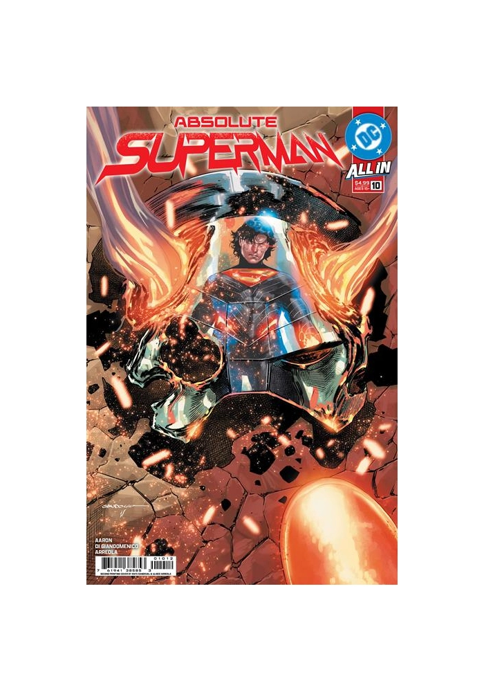 ABSOLUTE SUPERMAN #10 SECOND PRINTING