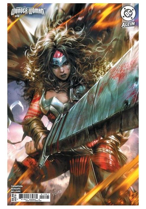 ABSOLUTE WONDER WOMAN #13 CVR B DERRICK CHEW CARD STOCK VAR