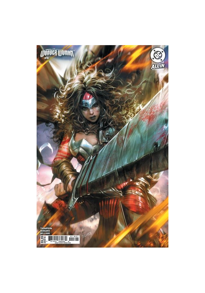 ABSOLUTE WONDER WOMAN #13 CVR B DERRICK CHEW CARD STOCK VAR