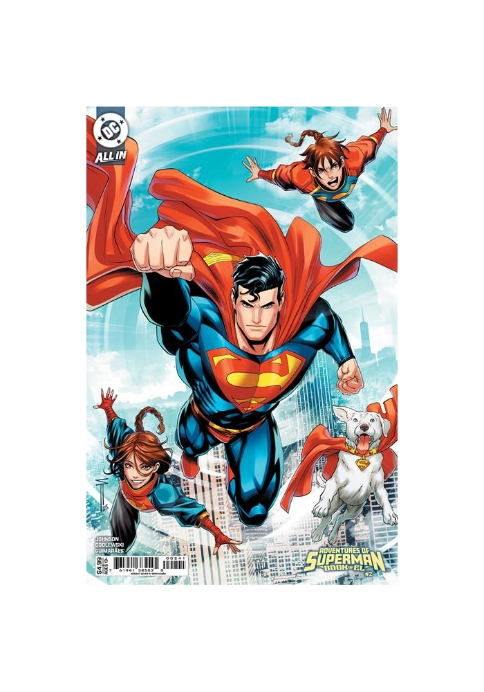 ADVENTURES OF SUPERMAN BOOK OF EL #2 (OF 12) CVR D SERG ACUNA CARD STOCK VAR